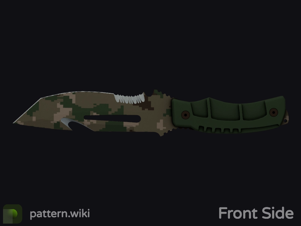 Survival Knife Forest DDPAT seed 533