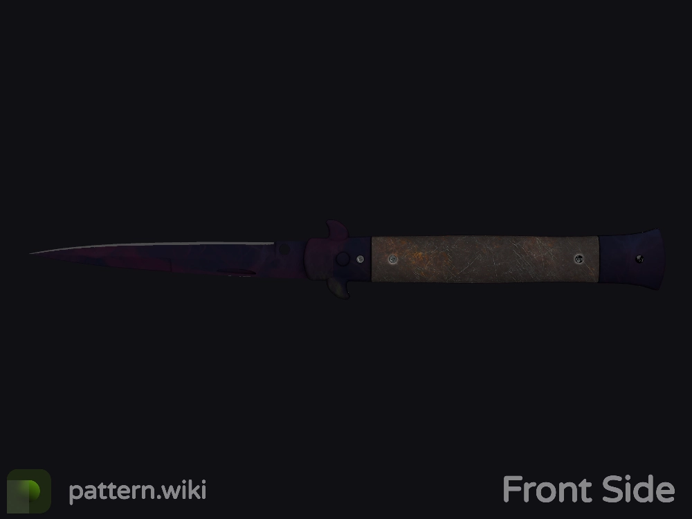 Stiletto Knife Doppler seed 305