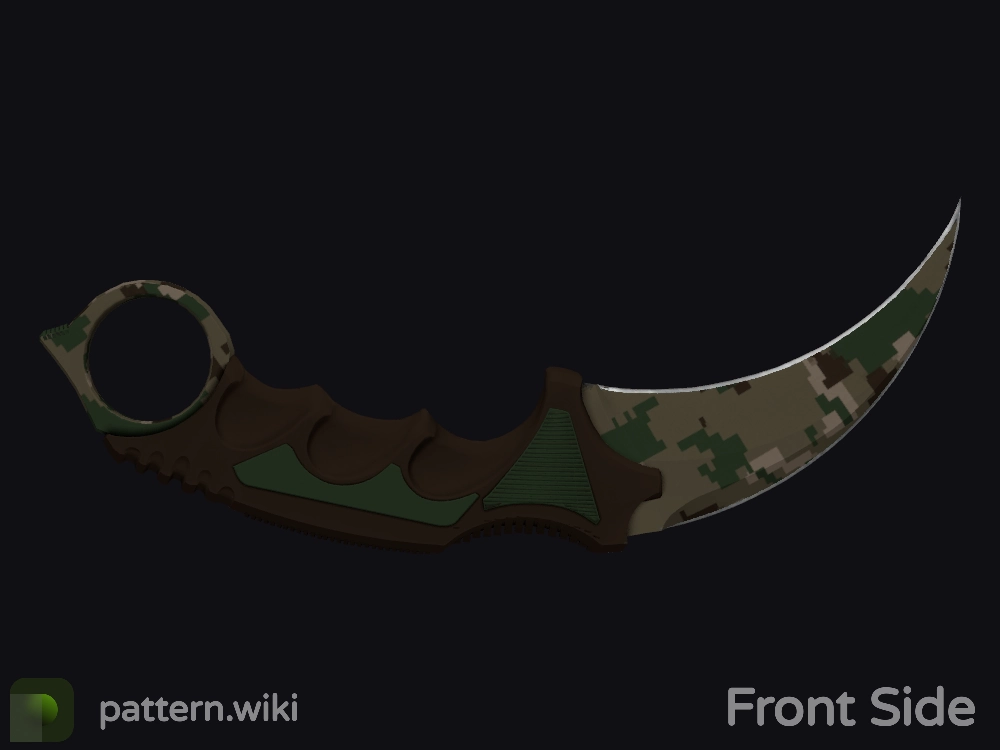 Karambit Forest DDPAT seed 795