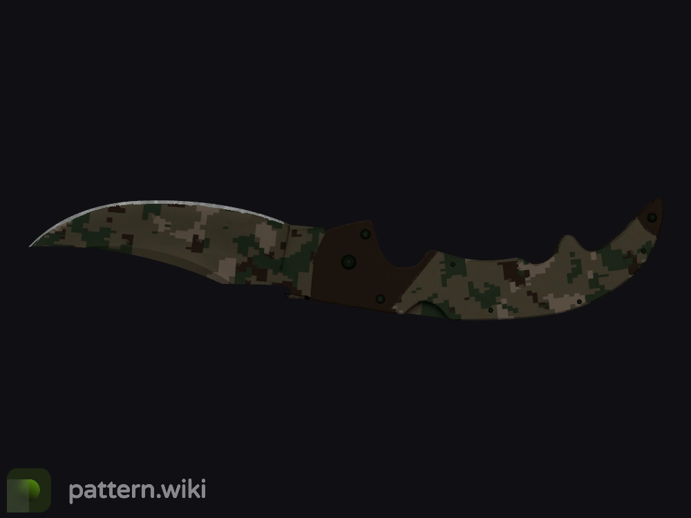 Falchion Knife Forest DDPAT seed 361