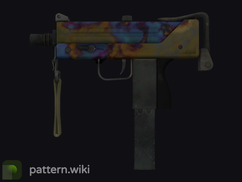 MAC-10 Case Hardened seed 678