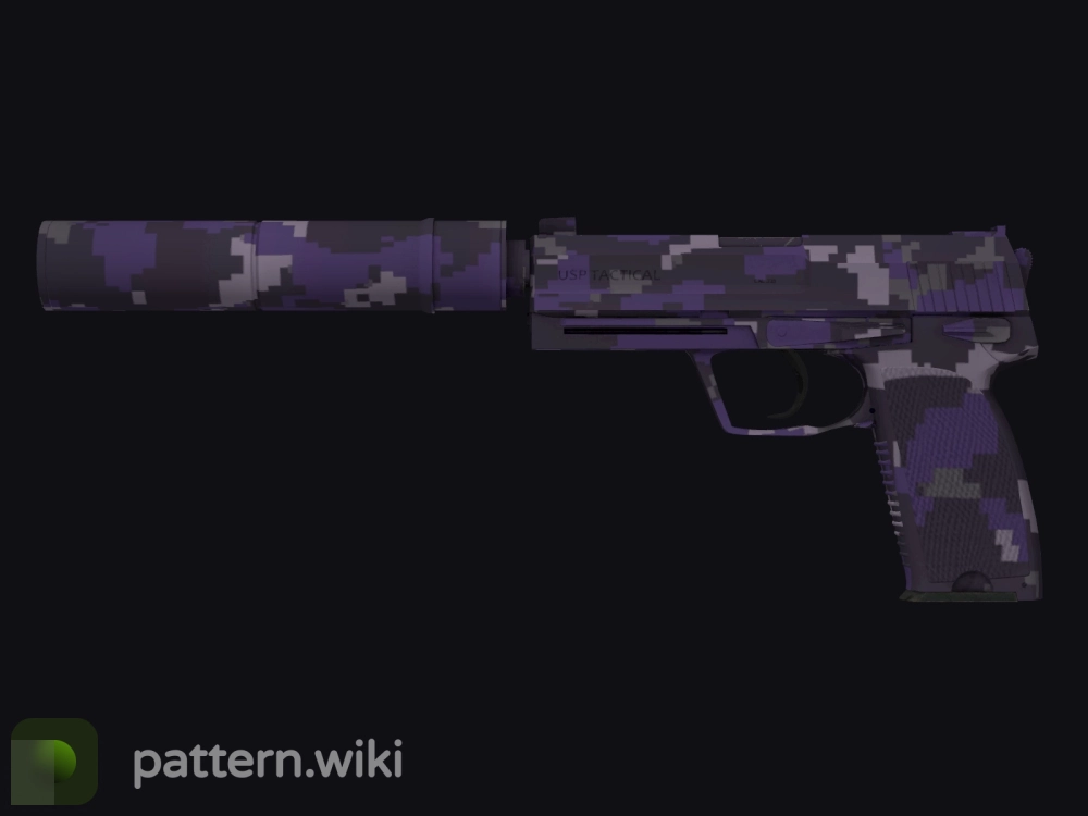 USP-S Purple DDPAT seed 502