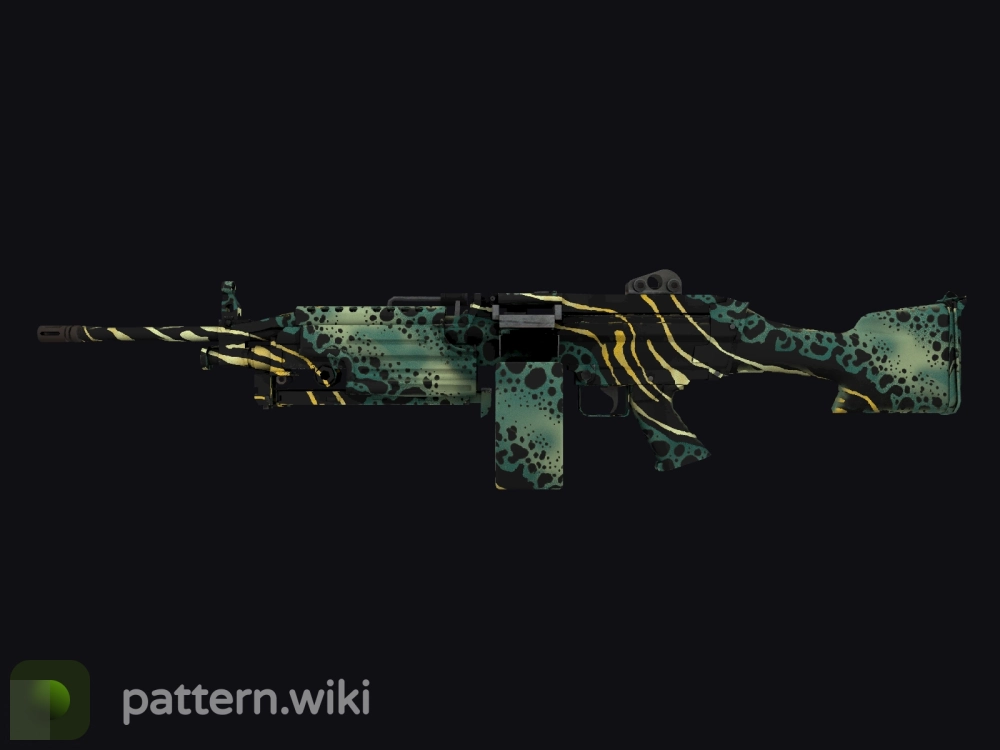 M249 Emerald Poison Dart seed 781