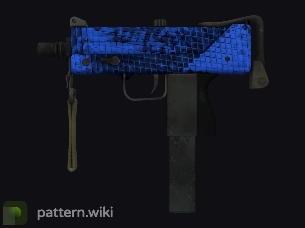 MAC-10 Lapis Gator seed 19