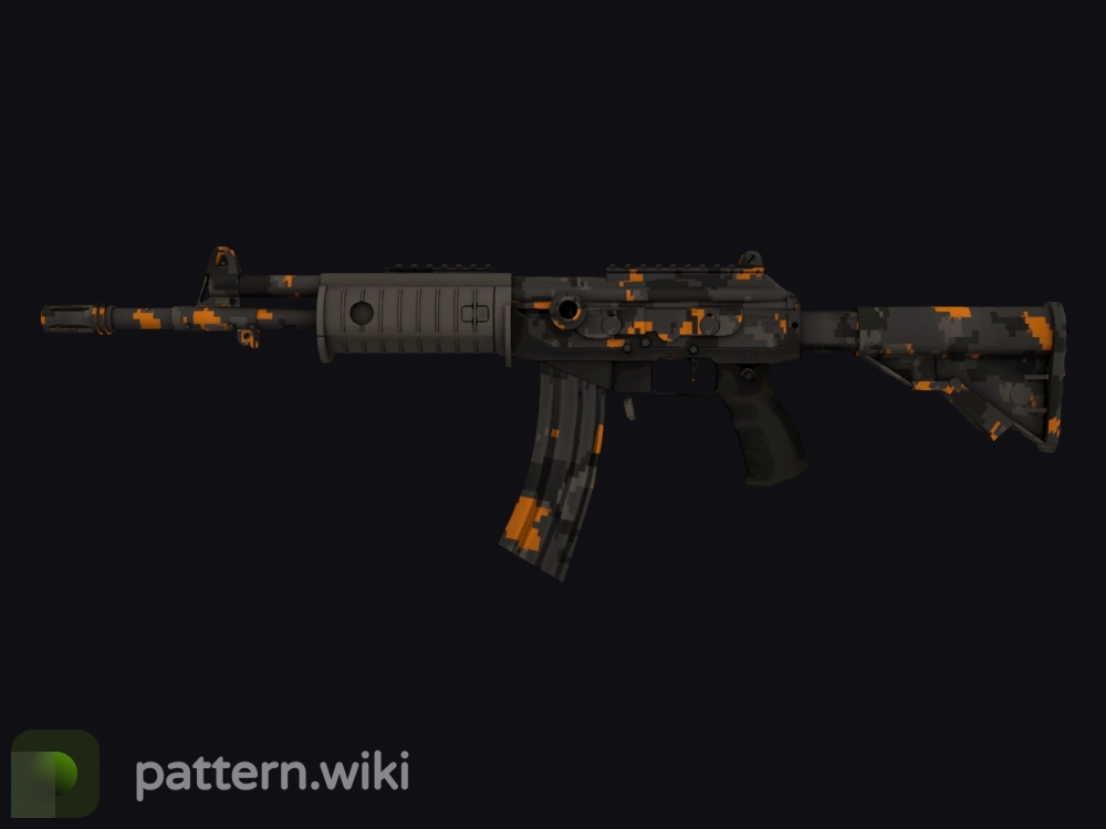 Galil AR Orange DDPAT seed 323