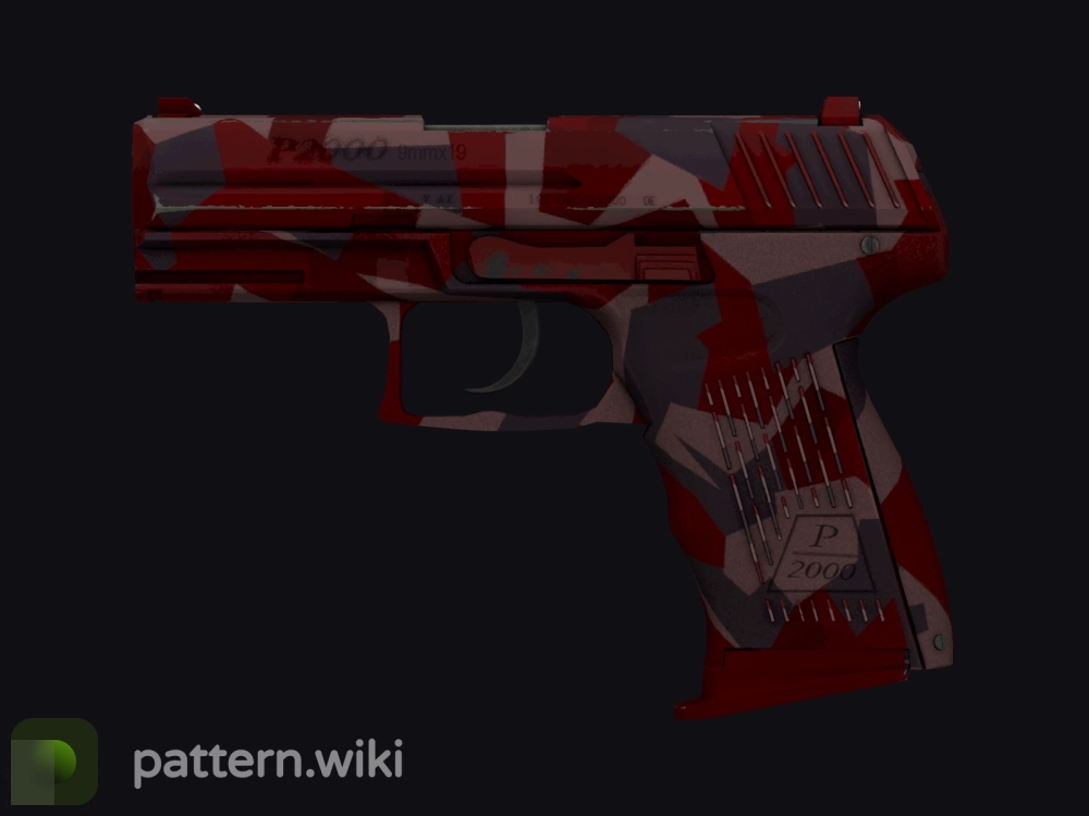 P2000 Red FragCam seed 814