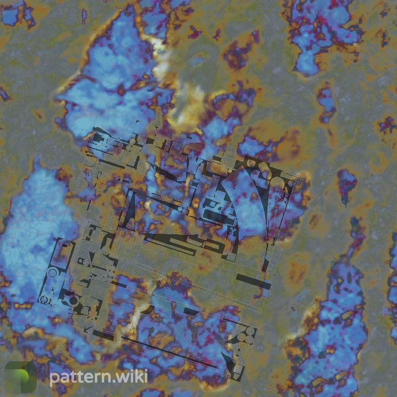 AK-47 Case Hardened seed 472 pattern template