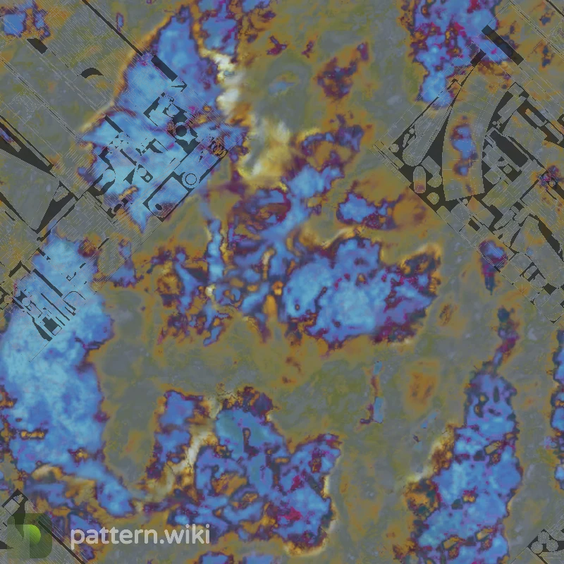 AK-47 Case Hardened seed 511 pattern template