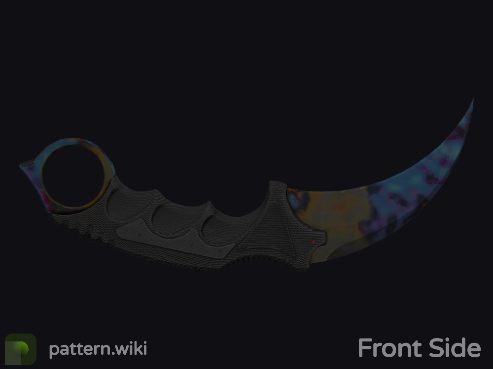 Karambit Case Hardened seed 814