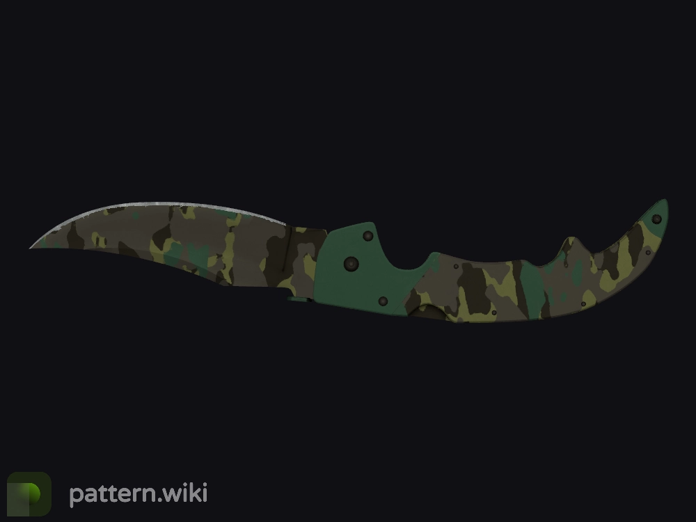 Falchion Knife Boreal Forest seed 732