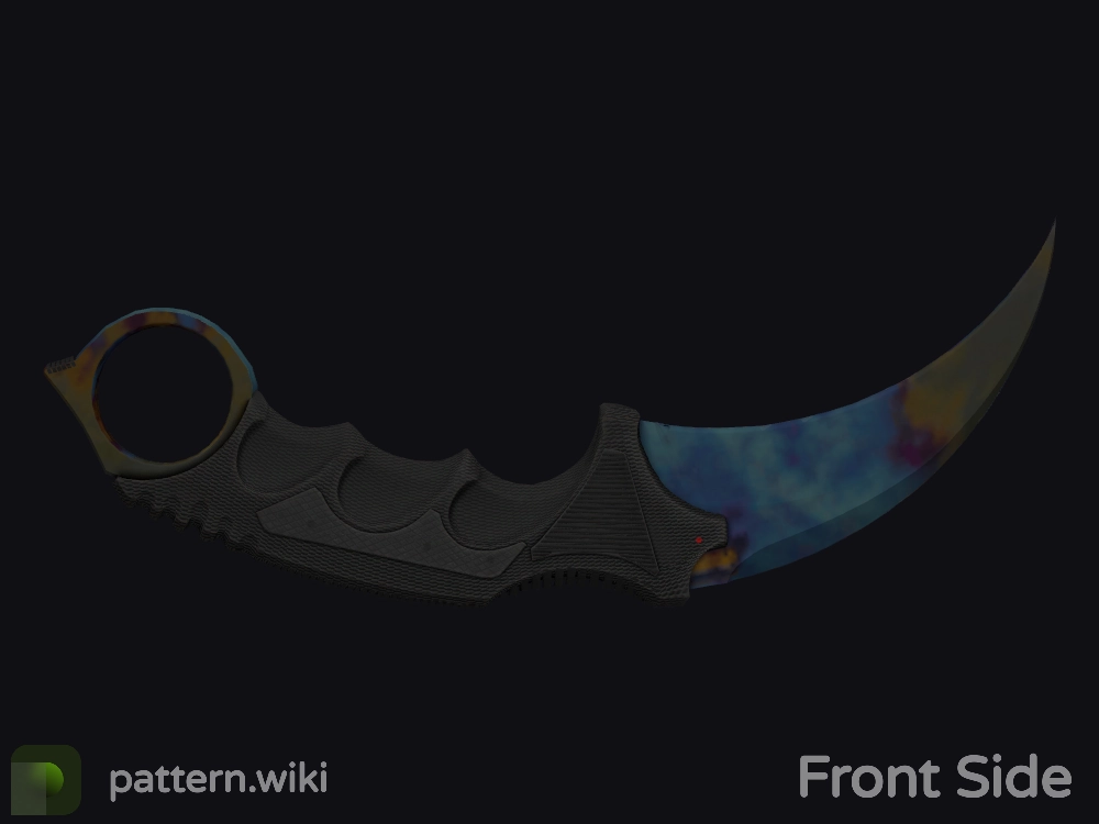 Karambit Case Hardened seed 522