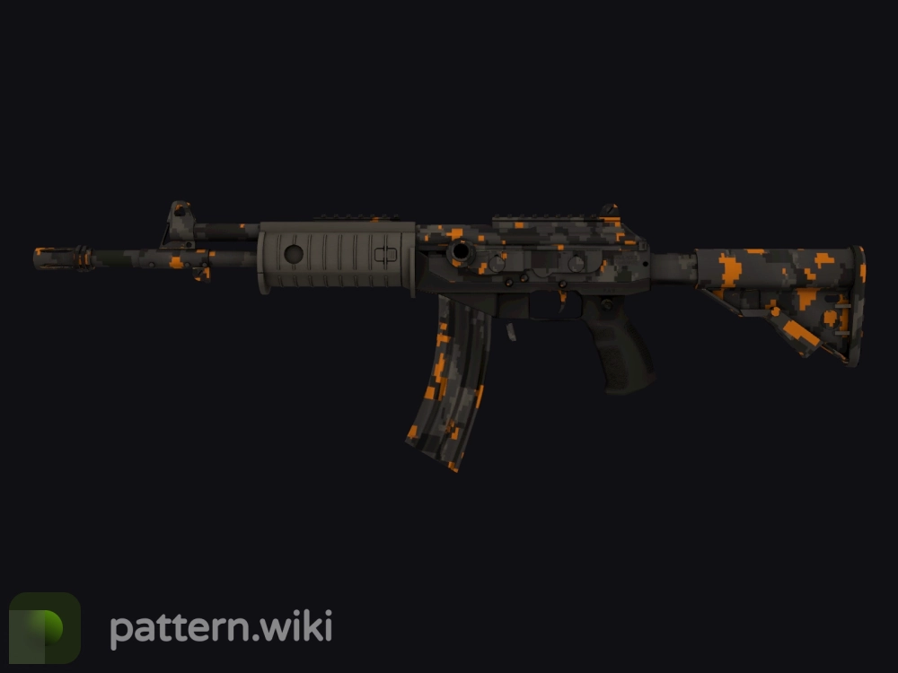 Galil AR Orange DDPAT seed 438