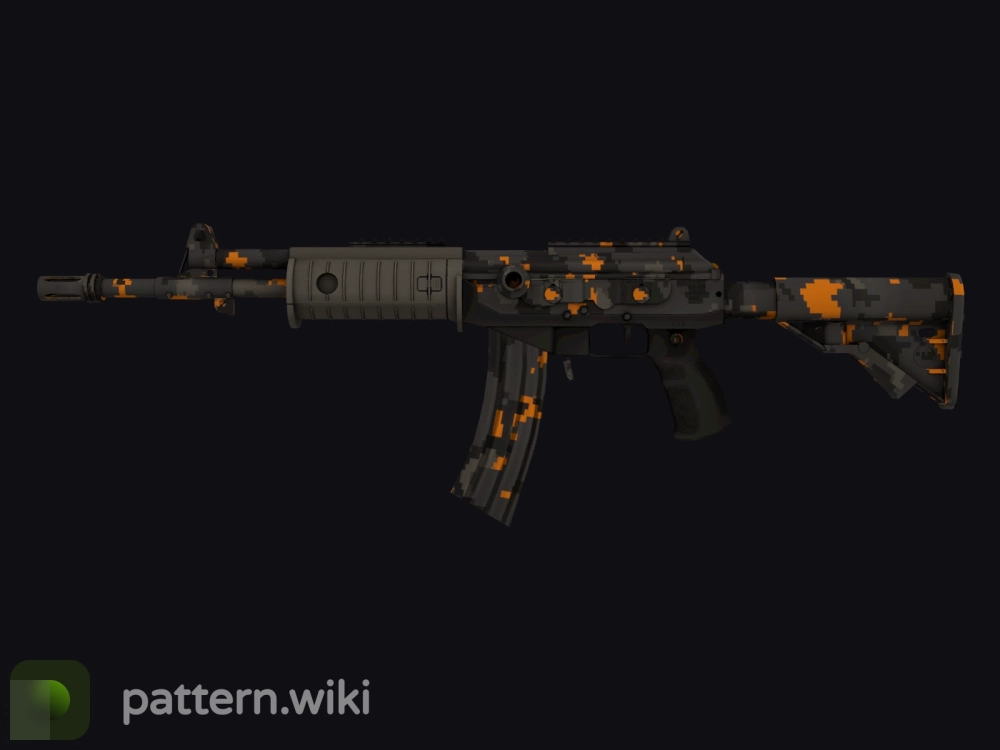 Galil AR Orange DDPAT seed 543