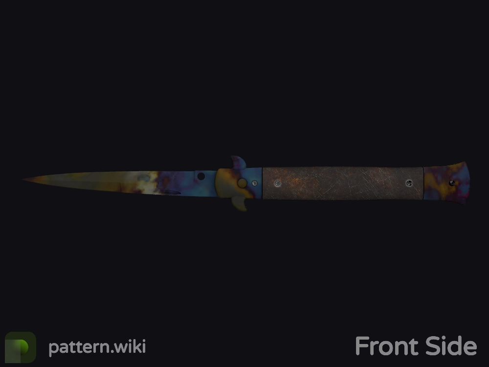 Stiletto Knife Case Hardened seed 54