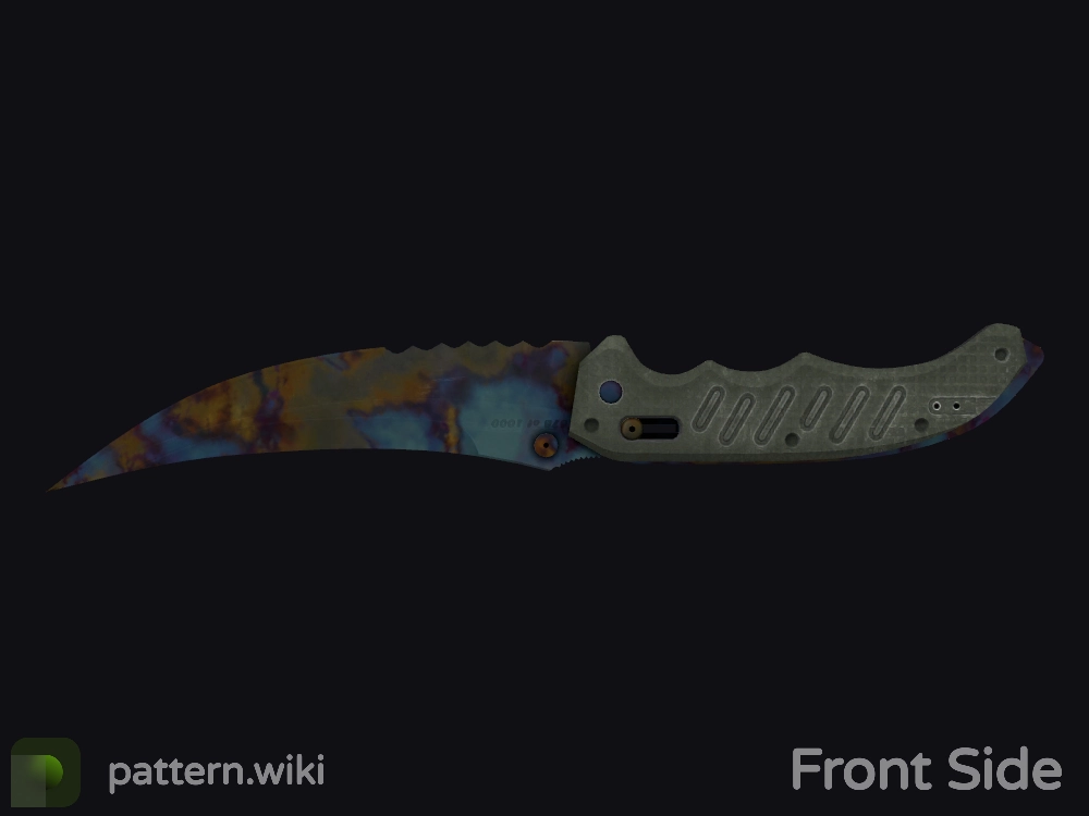 Flip Knife Case Hardened seed 529