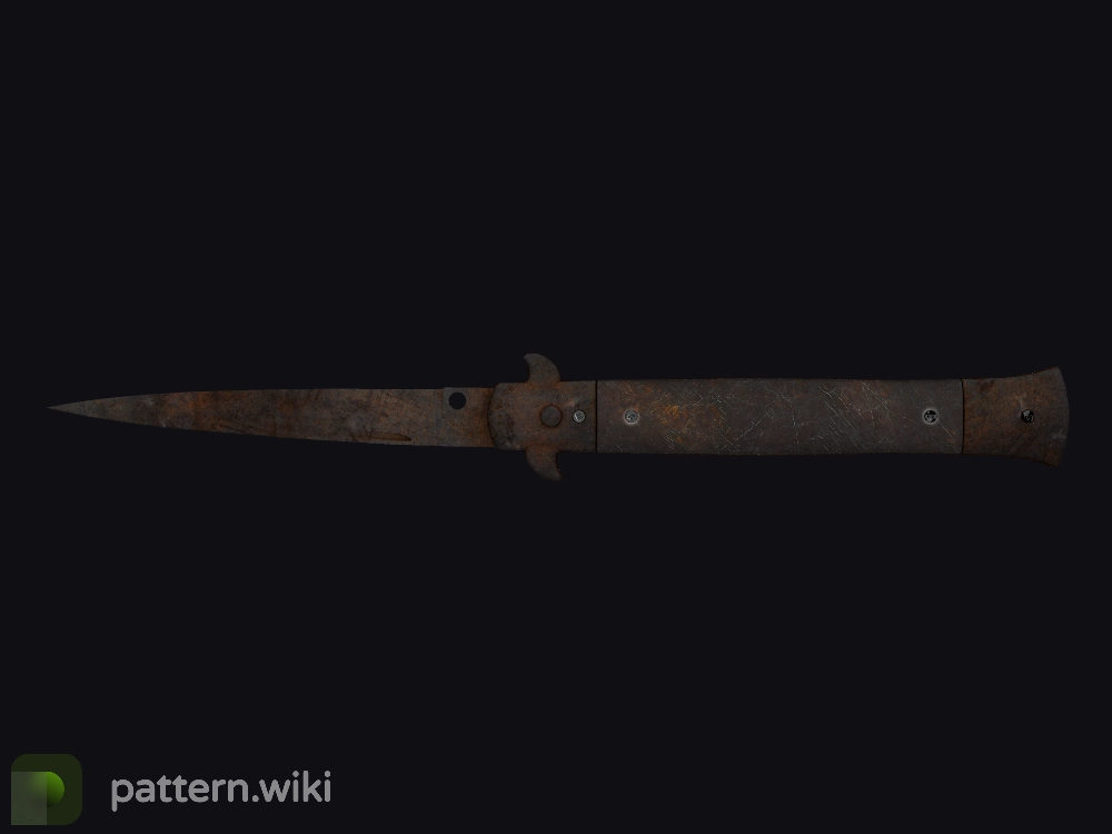 Stiletto Knife Rust Coat seed 925