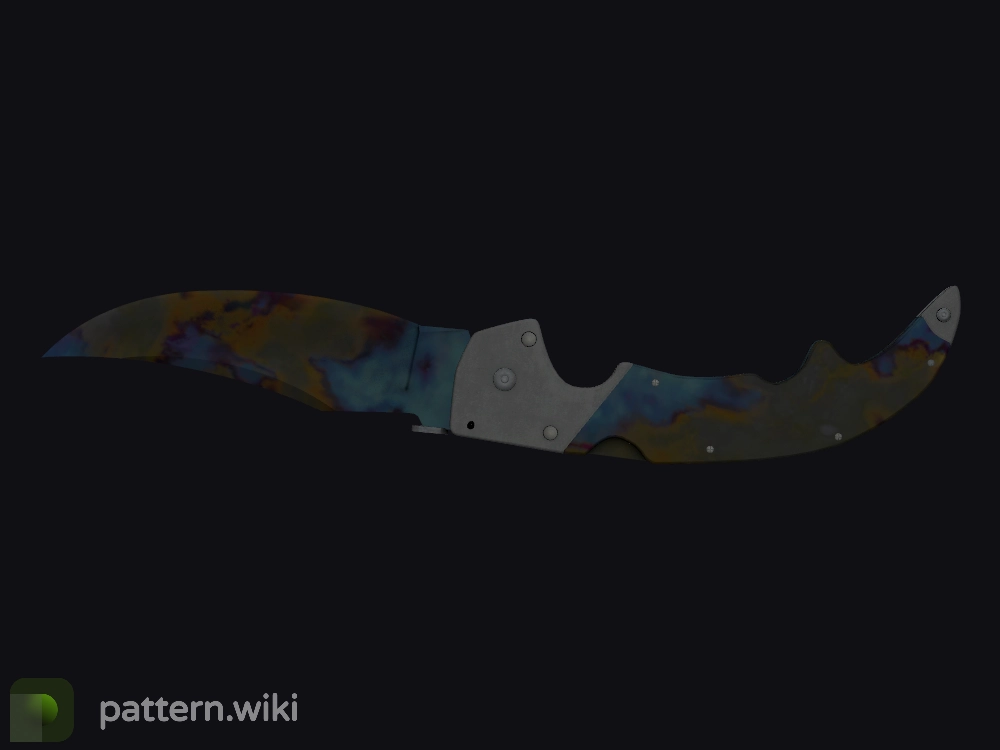 Falchion Knife Case Hardened seed 927