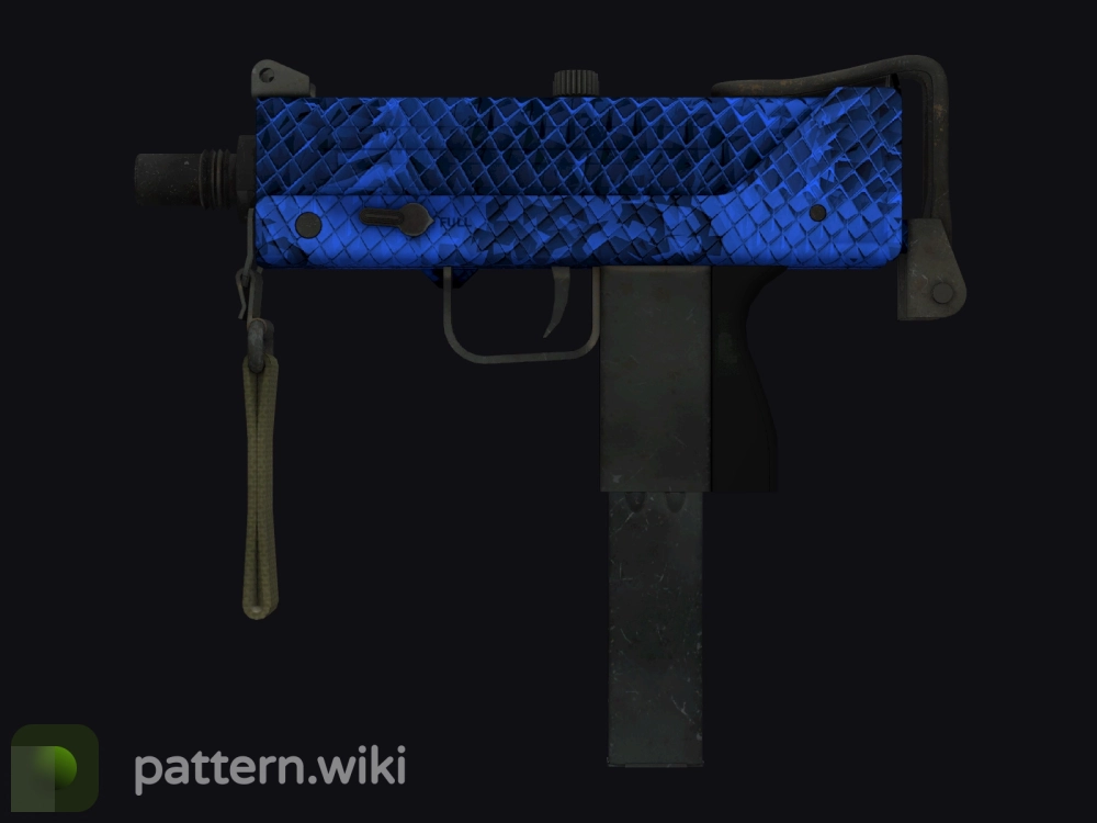 MAC-10 Lapis Gator seed 995