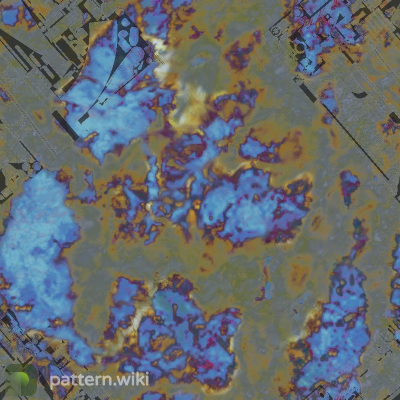 AK-47 Case Hardened seed 119 pattern template