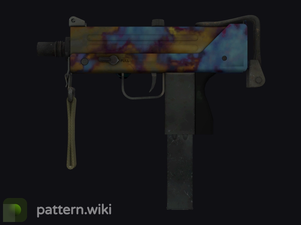 MAC-10 Case Hardened seed 162