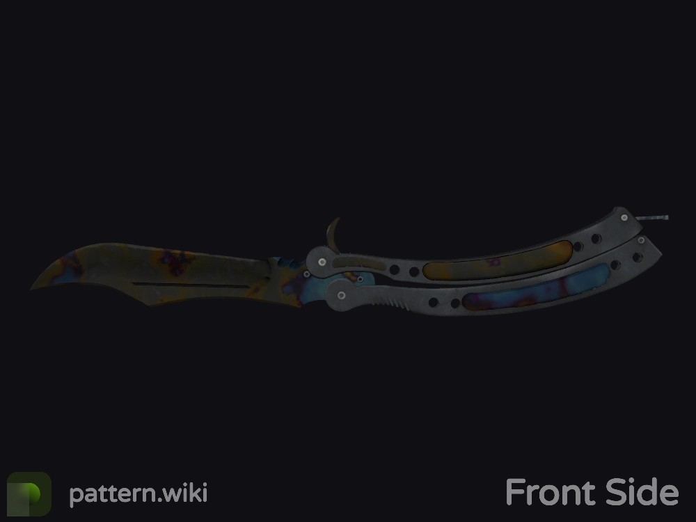 Butterfly Knife Case Hardened seed 593