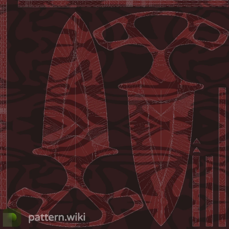 Shadow Daggers Slaughter seed 175 pattern template