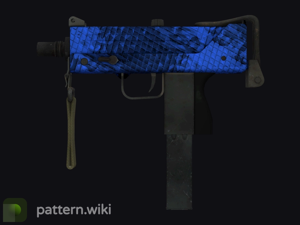 MAC-10 Lapis Gator seed 333