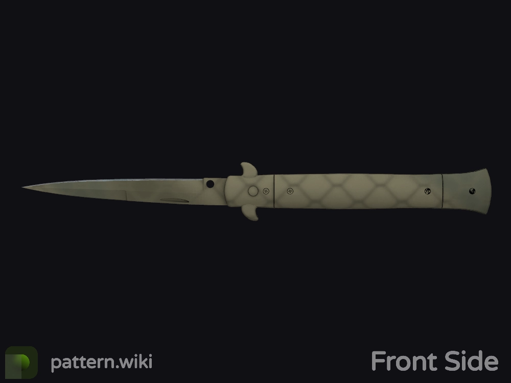 Stiletto Knife Safari Mesh seed 771