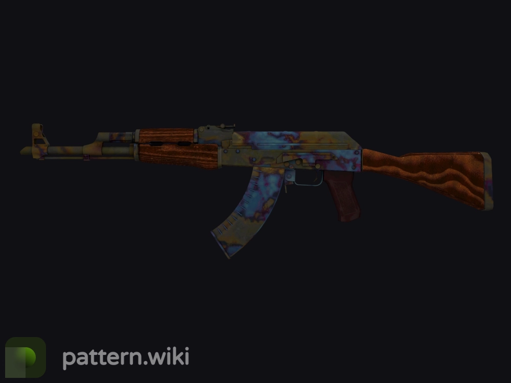 AK-47 Case Hardened seed 723