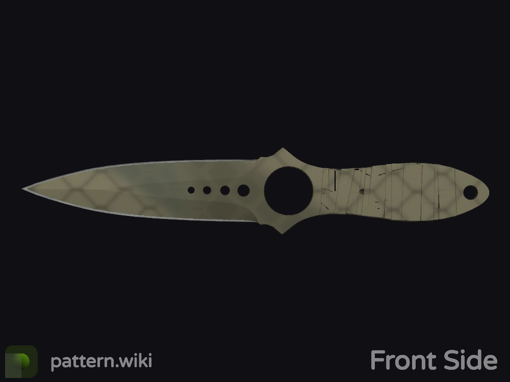 Skeleton Knife Safari Mesh seed 883