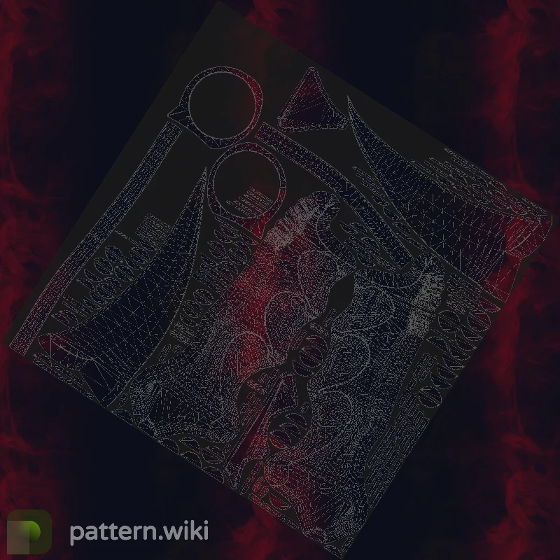 Karambit Doppler seed 347 pattern template