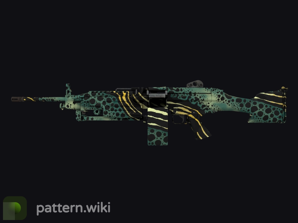 M249 Emerald Poison Dart seed 703