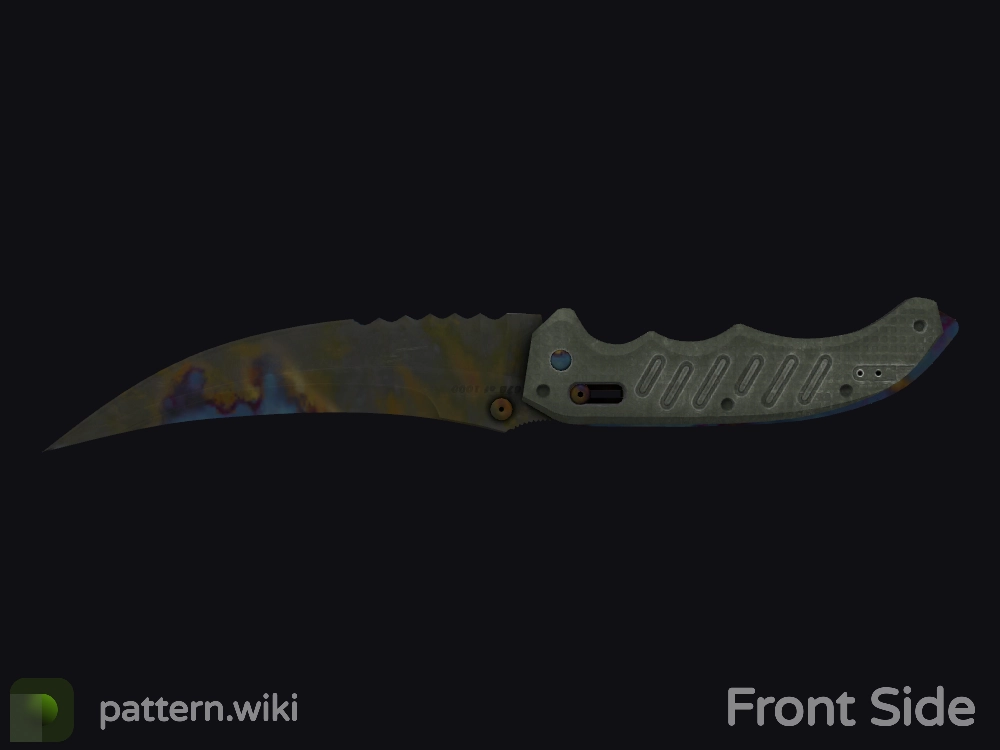 Flip Knife Case Hardened seed 334