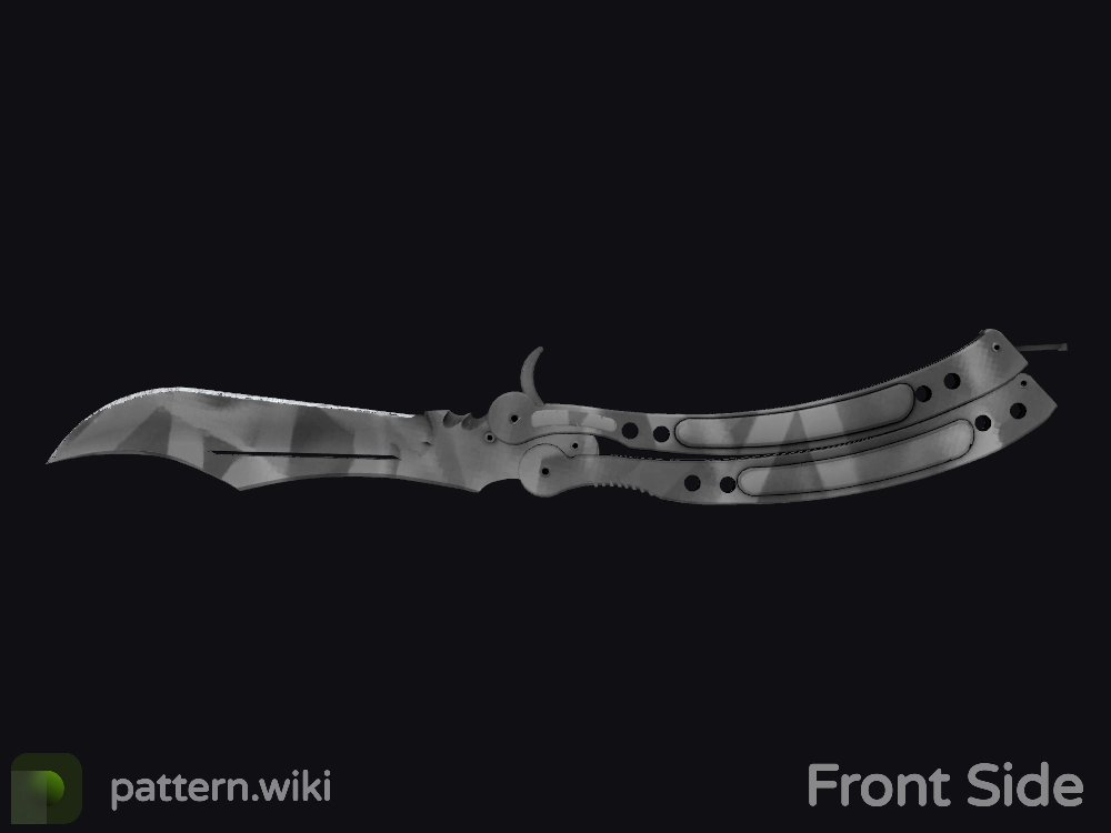 Butterfly Knife Urban Masked seed 654