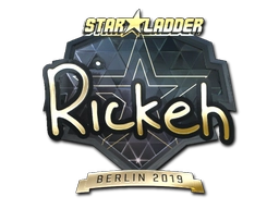 Sticker Rickeh (Gold) | Berlin 2019 preview