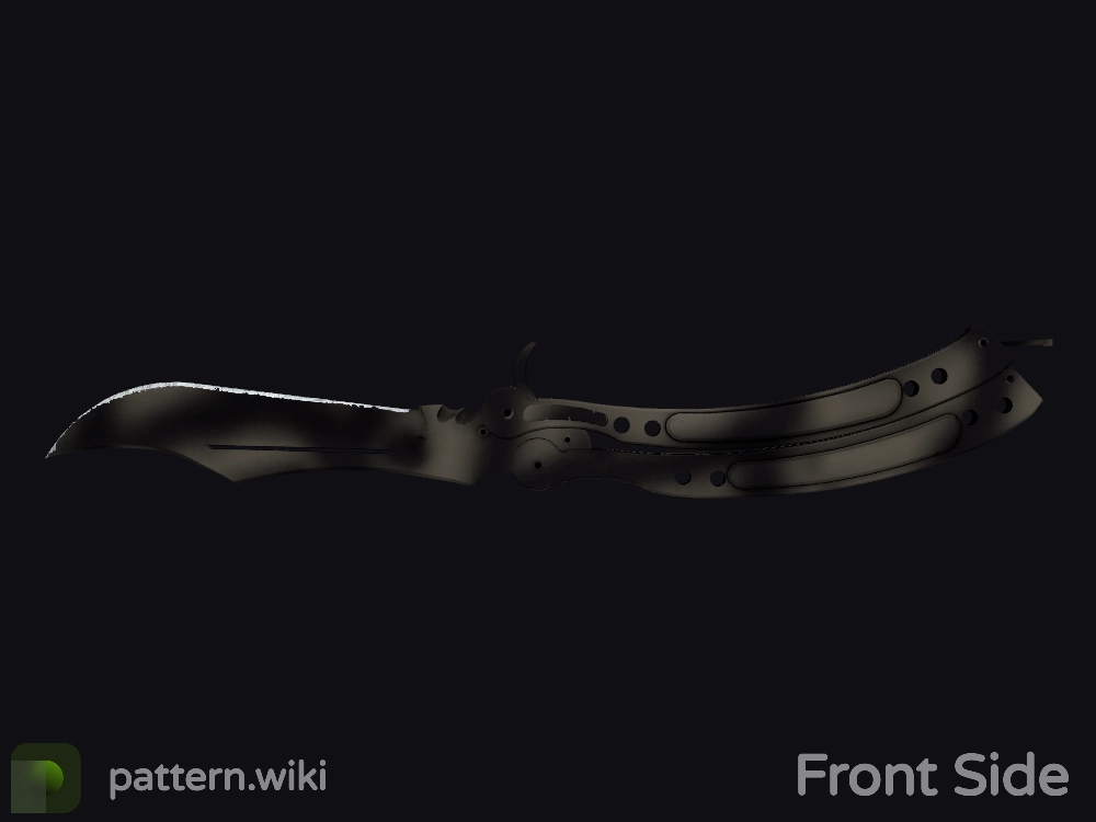 Butterfly Knife Scorched seed 604