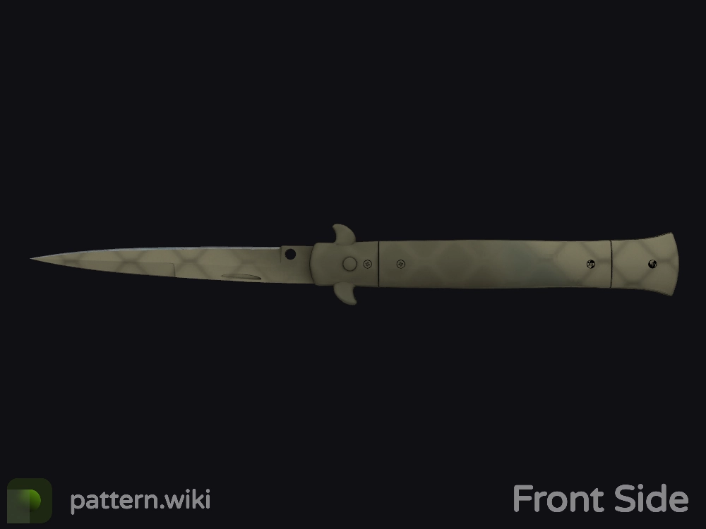 Stiletto Knife Safari Mesh seed 858