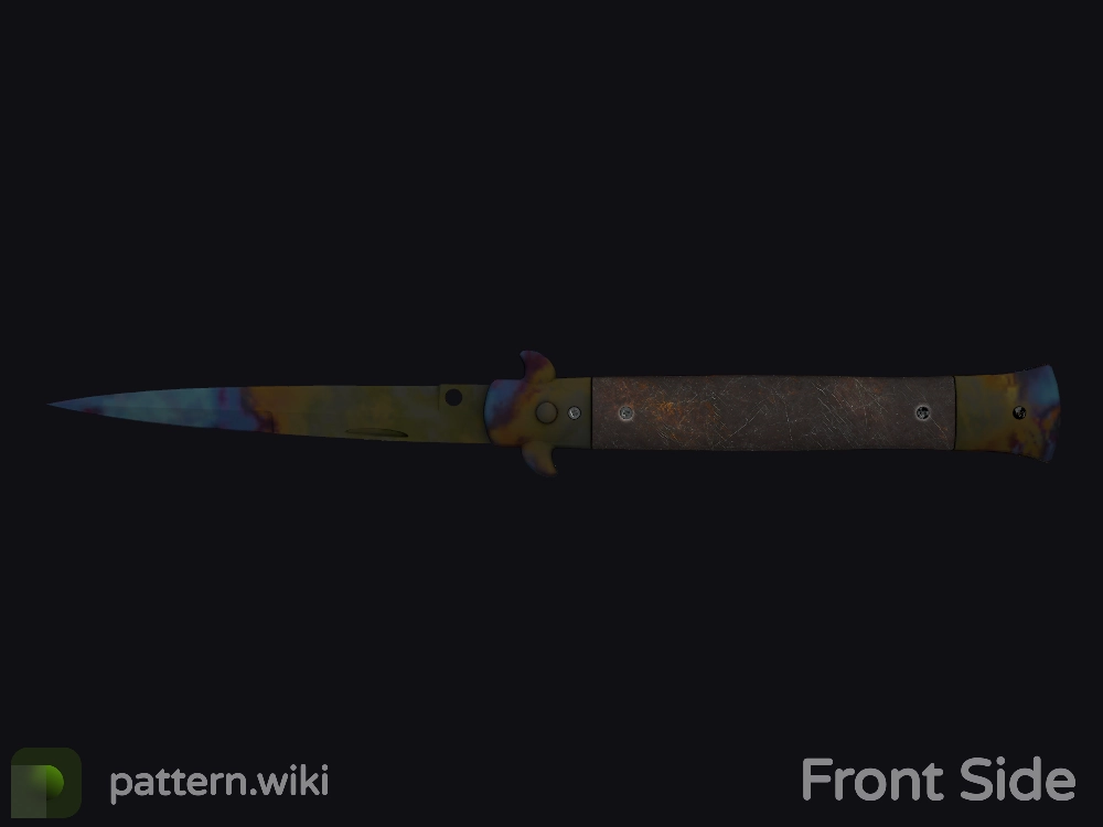 Stiletto Knife Case Hardened seed 135