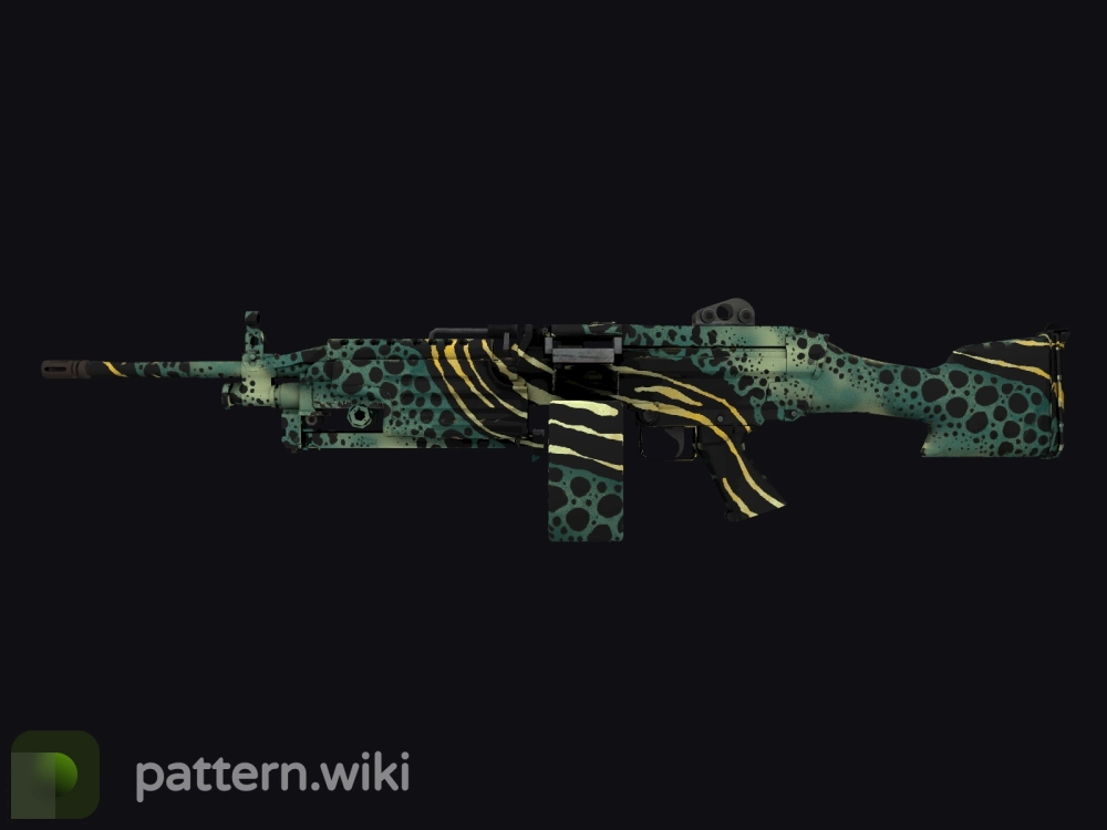 M249 Emerald Poison Dart seed 714