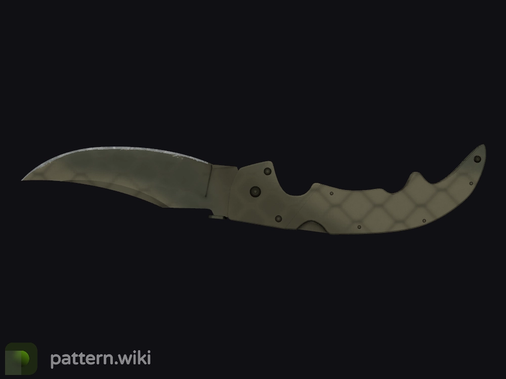 Falchion Knife Safari Mesh seed 707