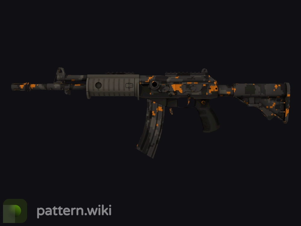 Galil AR Orange DDPAT seed 283