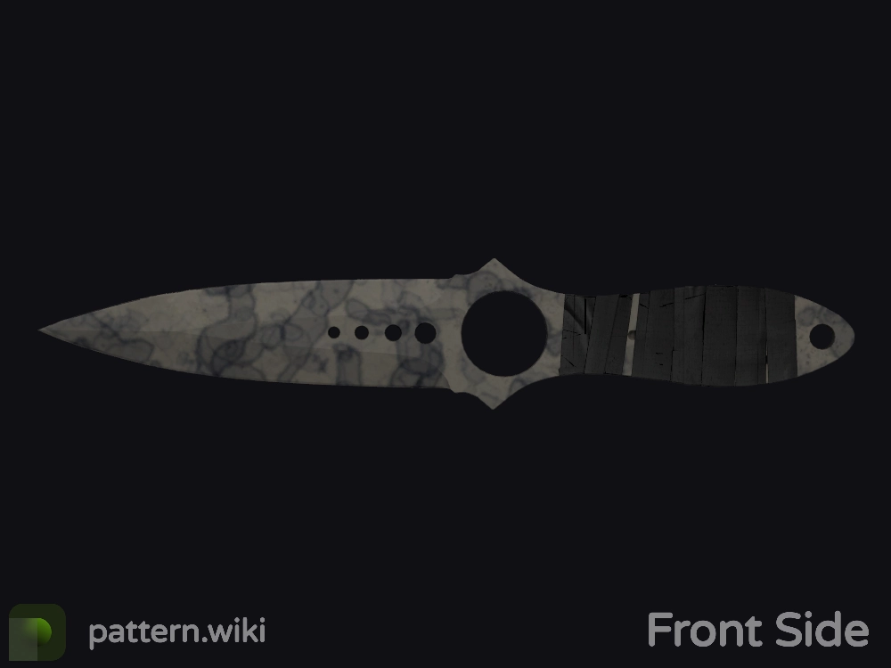 Skeleton Knife Stained seed 424