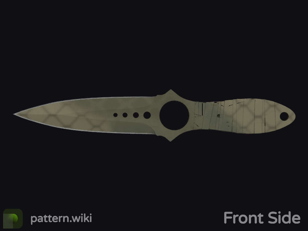 Skeleton Knife Safari Mesh seed 340