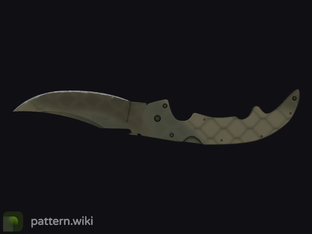 Falchion Knife Safari Mesh seed 93