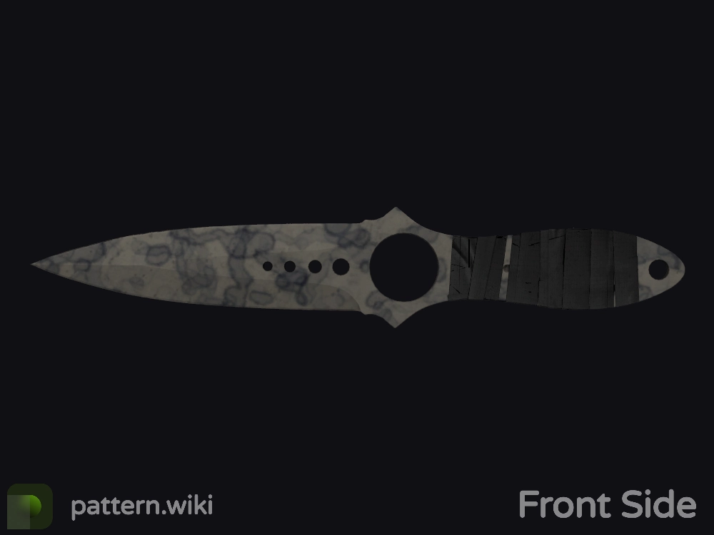 Skeleton Knife Stained seed 758