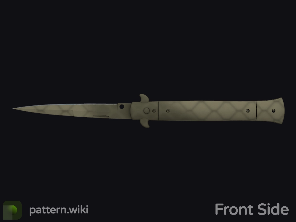 Stiletto Knife Safari Mesh seed 487