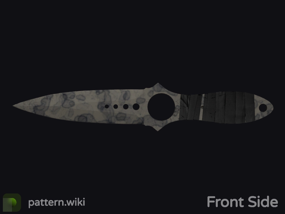 Skeleton Knife Stained seed 36
