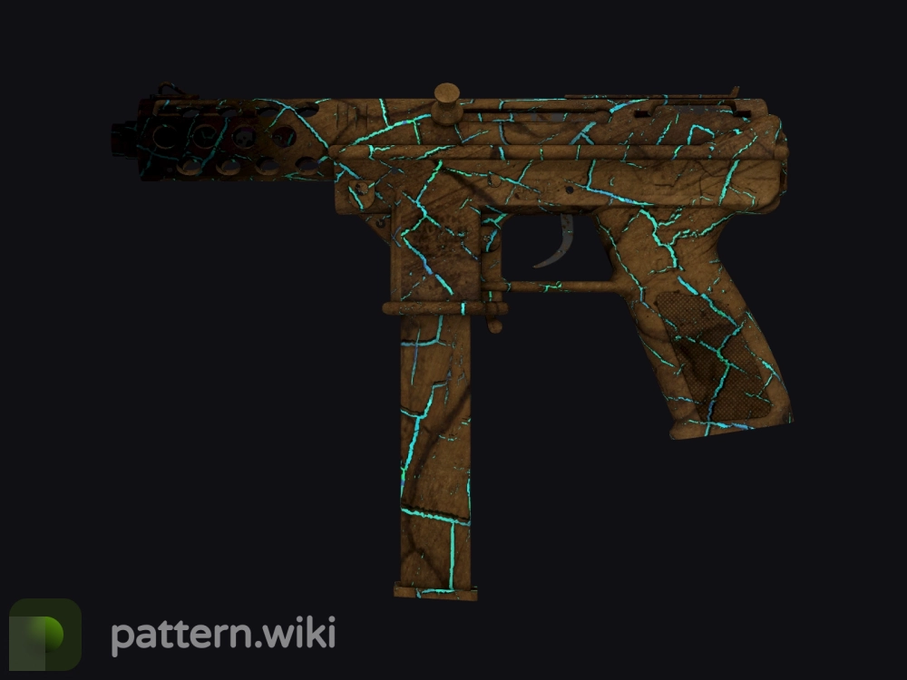 Tec-9 Cracked Opal seed 309