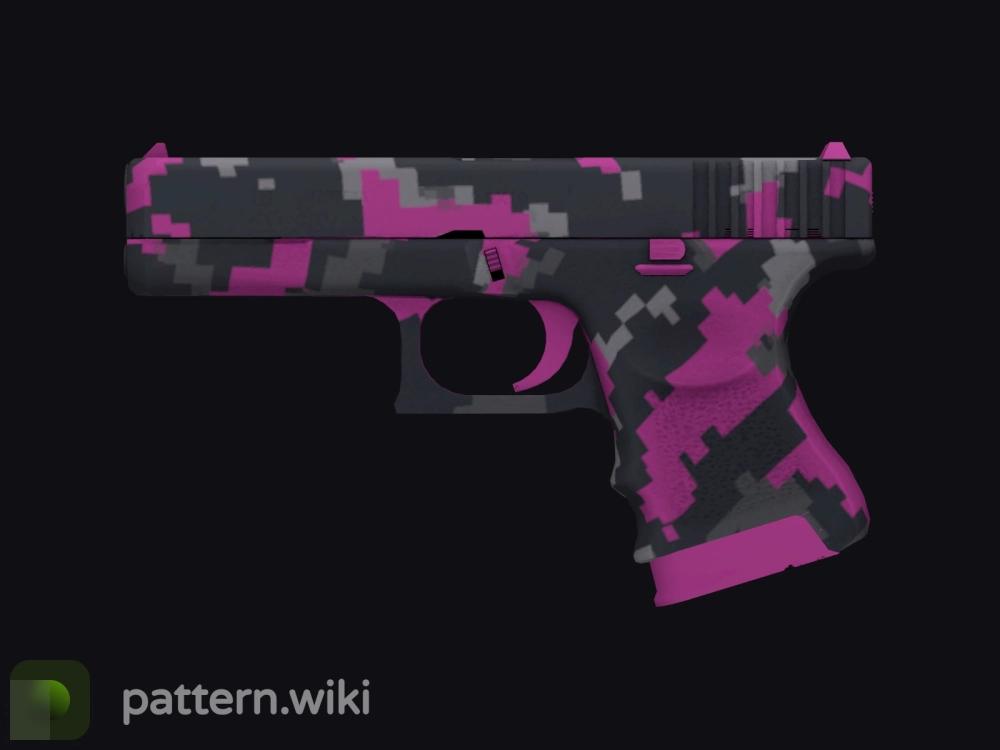 Glock-18 Pink DDPAT seed 999