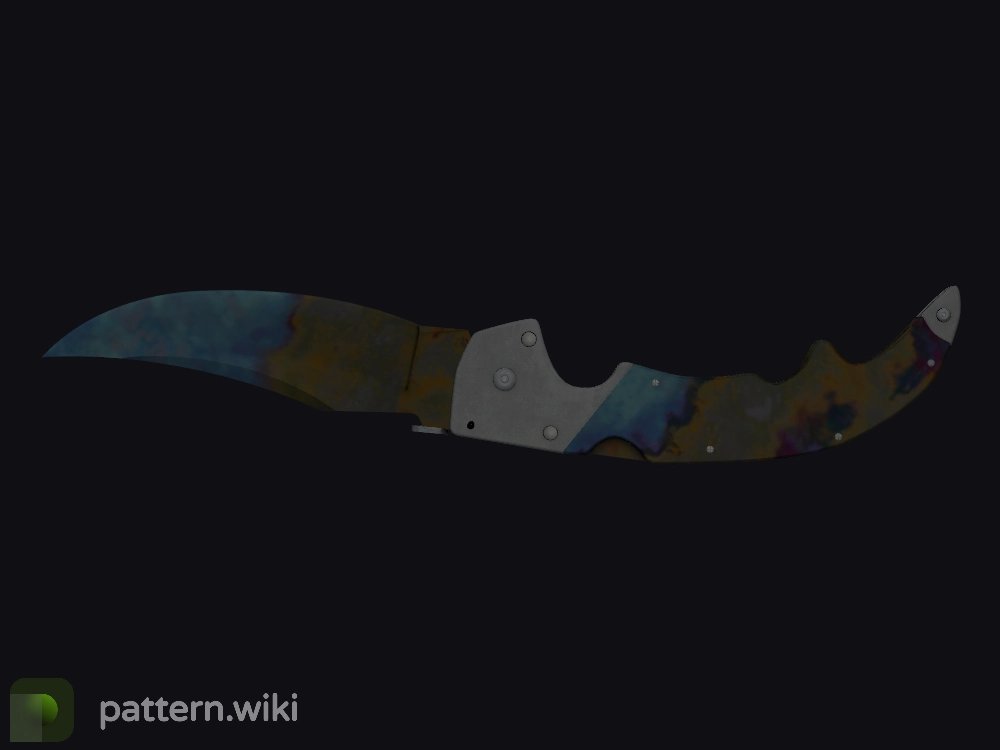 Falchion Knife Case Hardened seed 905